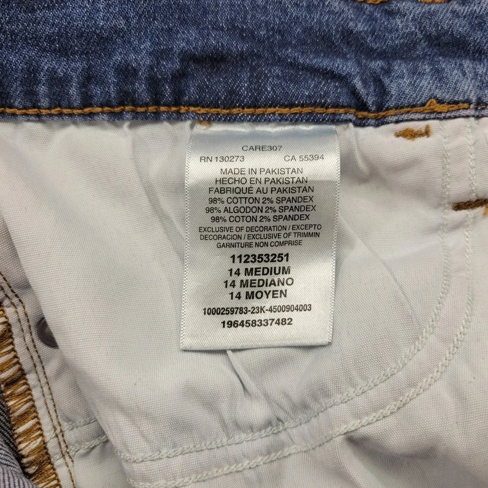 Lee Classic Straight blue jeans size 14